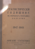Statistical Yearbook 1946 - 1947