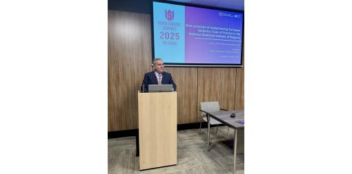 The President of the NSI presented the experience of Bulgarian statistics at the 65th World Statistics Congress